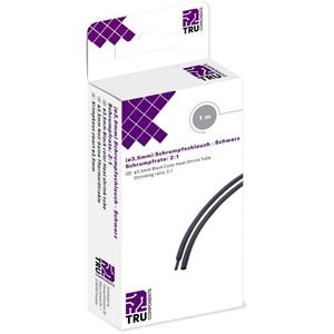 TRU COMPONENTS T1904CA029 Krimpkous zonder lijm Zwart 3.50 mm Krimpverhouding: 2:1 1 m