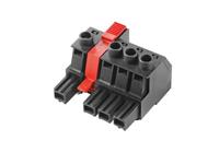 Weidmüller Buchsengehäuse-Kabel BU/SU Polzahl Gesamt 4 Rastermaß: 10.16mm 18St.