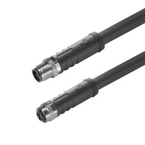 Weidmüller 2050870300 Sensor/actuator connector, geassembleerd Aantal polen: 4 Stekker 0.60 m 1 stuk(s)