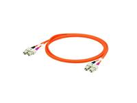 Weidmüller Glasfaser LWL Anschlusskabel [1x SC-Stecker - 1x SC-Stecker] 50/125 µ Multimode OM2 5.0