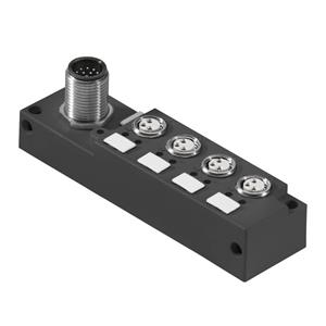 Weidmüller SAI-4-S12 M8L 1:1 Sensor/Aktorbox passiv M12-Verteiler mit Metallgewinde 2St.