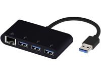 USB 3.1 (gen. 1) Adapter [4x RJ45-bus, USB 3.0 bus A - 1x USB 3.1 stekker Aâ] 39638