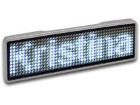 LED-naamplaatje Wit 44 x 11 pix (b x h x d) 93 x 30 x 6 mm