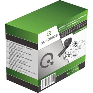 quadrios Schrumpfschlauch ohne Kleber Schwarz 30mm Schrumpfrate:2:1 1.6m