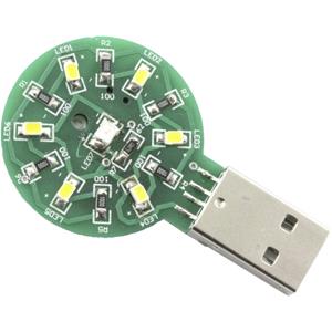 solexpert SMD-Lötbausatz USB-Taschenlampe