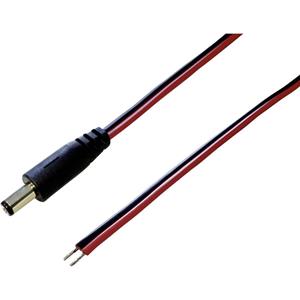 BKL Electronic Niedervolt-Anschlusskabel Niedervolt-Stecker - offene Kabelenden 2.50mm 0.50m 1St.