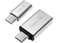 logilink USB 3.1 (gen. 1) Adapter [1x USB-C stekker - 1x Micro-USB 2.0 B bus, USB 3.0 bus A] AU0040