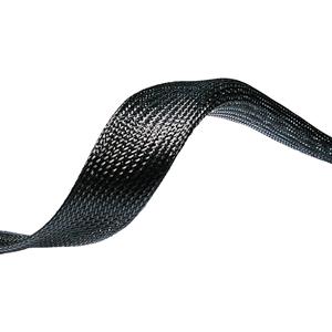 hellermanntyton HEGPL30-PET-BK Geflechtschlauch Schwarz Polyester 18 bis 55mm 50m