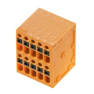 Weidmüller 2000950000 Veerkrachtklemblok 1.5 mm² Aantal polen 6 Oranje 100 stuk(s)