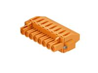 Weidmüller Buchsengehäuse-Kabel BL/SL Polzahl Gesamt 9 Rastermaß: 5.08mm 30St.