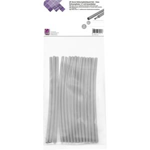 TRU COMPONENTS T1902CA028 Krimpkous assortiment Grijs 3 mm Krimpverhouding: 3:1 15 stuk(s)