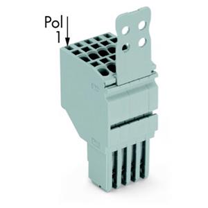 WAGO 2020-206/133-000 Connector, female 25 stuk(s)