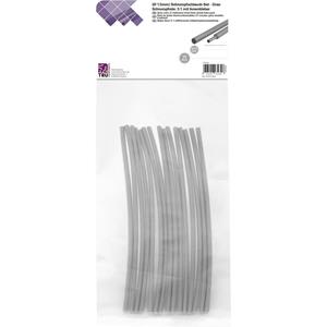 TRU COMPONENTS T1902CA022 Krimpkous assortiment Grijs 1.50 mm Krimpverhouding: 3:1 15 stuk(s)
