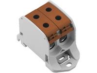Weidmüller 2502610000 Doorgangsklem 35.60 mm Schroeven Grijs, Bruin 1 stuk(s)