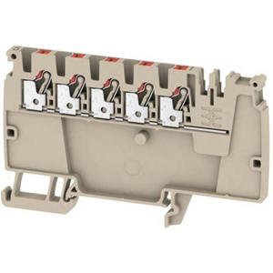 Weidmüller AAP12 2.5 LI RD (50 Stück) - Feed-through terminal block 5,1mm 24A AAP12 2.5 LI RD