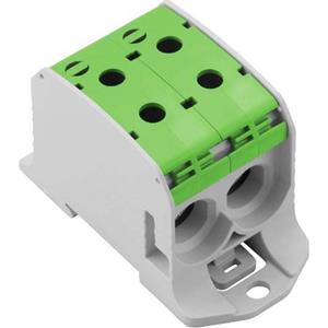 Weidmüller Durchgangsklemme WPD 231 2X95/2X95 GN      Grau, Grün 1St.