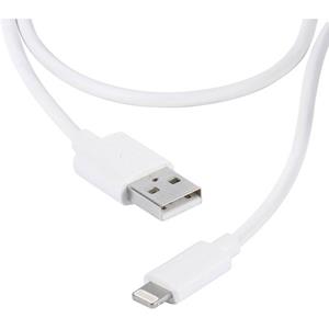 vivanco USB 2.0 Anschlusskabel [1x USB-Stecker - 1x Apple Lightning-Stecker] 1.20m Weiß