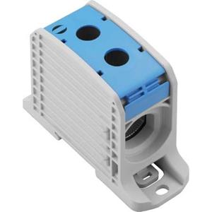Doorgangsklem Weidmüller WPD 132 1X185/1X185 BL    2502760000 Grijs, Blauw 1 stuk(s)