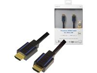 LogiLink Premium HDMI Kabel für Ultra HD, 5,0 m, schwarz