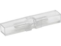 Klauke 81012 Platte connector Insteekbreedte: 2.80 mm Insteekdikte: 0.80 mm 180 Â° Volledig geÃ¯soleerd Transparant 1 stuks