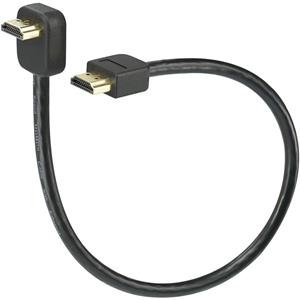 speakaprofessional SpeaKa Professional HDMI Aansluitkabel HDMI-A stekker, HDMI-A stekker 0.30 m Zwart SP-7870508 Audio Return Channel (ARC), Vergulde steekcontacten, Ultra