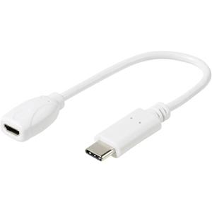 vivanco USB 2.0 Adapter [1x Micro-USB-Buchse - 1x USB 2.0 Stecker C] DCAVVUSBCMB02W