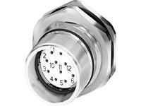 phoenixcontact M23 Gerätesteckverbinder, Hinterwandmontage CA-12S1N8AHZ00 Silber Inhalt: 1St.
