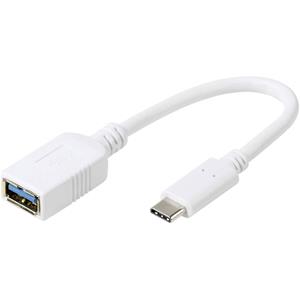 Vivanco USB 3.2 Gen 1 (USB 3.0) Adapter [1x USB 3.2 Gen 1 bus A (USB 3.0) - 1x USB 3.2 Gen 1 stekker C (USB 3.0)] DCAVVUSBC30A02W