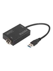 digitus USB 2.0, Computer, Glasvezel, Laptop, USB 3.0, Netwerk Adapter [1x USB - 1x SFP-slot] DN-3026