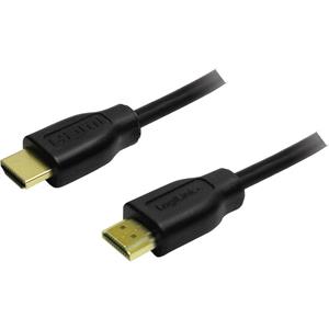 logilink HDMI Aansluitkabel [1x HDMI-stekker - 1x HDMI-stekker] 0.2 m Zwart