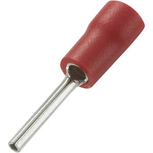 trucomponents TRU COMPONENTS Stiftkabelschuh 0.50mm² 1.50mm² Teilisoliert Rot 100St.