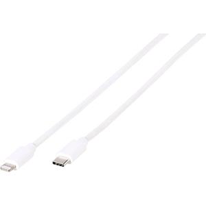 vivanco USB 2.0 Adapter [1x USB-C stekker - 1x Apple dock-stekker Lightning] LIGHTNVVUSBC12W