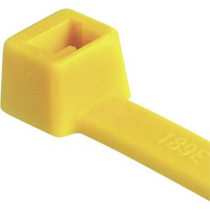 hellermanntyton T50R-PA66-YE Kabelbinder 200mm 4.60mm Gelb 100St.