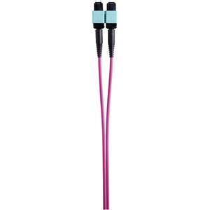 renkforce MPO Verbindungskabel OM4 Multimode, 5 m, rosa