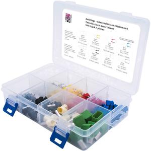 TRU COMPONENTS T1903C035 Adereindhuls assortiment Deels geÃ¯soleerd 300 onderdelen