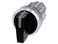 Siemens 3SU10522BP100AA0 3SU1052-2BP10-0AA0 Knebelschalter Knebel Schwarz 2 x 45° 1St.