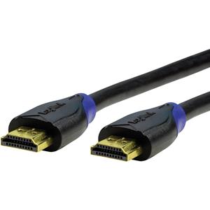 logilink HDMI Aansluitkabel [1x HDMI-stekker - 1x HDMI-stekker] 2 m Zwart