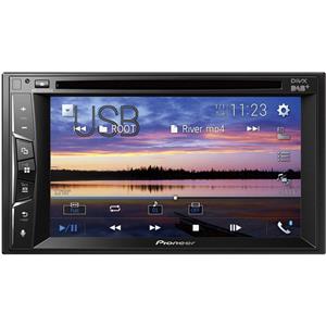 pioneer AVH-A3200DAB Autoradio met scherm dubbel DIN DAB+ tuner, Bluetooth handsfree, Aansluiting voor achteruitrijcamera