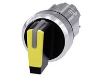 Siemens 3SU10522BM300AA0 3SU1052-2BM30-0AA0 Knebelschalter Knebel Gelb 2 x 45° 1St.