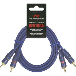 Renegade Ren1RCA Cinchkabel 1.00m [2x Cinch-Stecker - 2x Cinch-Stecker] V757962