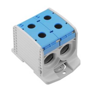 Doorgangsklem Weidmüller WPD 233 2X300/2X300 BL    2502910000 Grijs, Blauw 1 stuk(s)