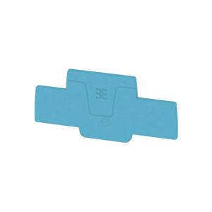 weidmüller Afsluitplaat AEP 2T 1.5 BL 2471470000 Blauw 20 stuks