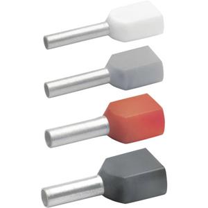 Klauke 87212 Dubbele adereindhulzen 1.50 mm² Zwart 1000 stuk(s)