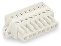 Wago Buchsengehäuse-Kabel 721 Polzahl Gesamt 9 Rastermaß: 5mm 25St.