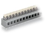 Wago Federkraftklemmblock 0.75mm² Polzahl 10 Grau 80St.