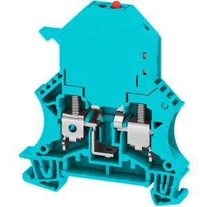 weidmüller Zekeringsdoorvoerklem WSI 6/LD 10-36V BL 1884630000 Blauw 50 stuks