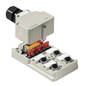 Weidmüller SAI-4-M-SVV-M12 Sensor/Aktorbox aktiv M12-Verteiler mit Metallgewinde 1St.