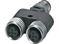 phoenixcontact Sensor-/Aktor-Verteiler und Adapter M12 Adapter, Y-Form Polzahl: 5 5St.