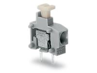 Wago Federkraftklemmblock 0.75mm² Polzahl 1 Grau 800St.