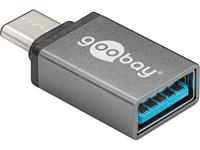 Goobay USB 3.0 Adapter [1x USB-C stekker - 1x USB 3.0 bus A]